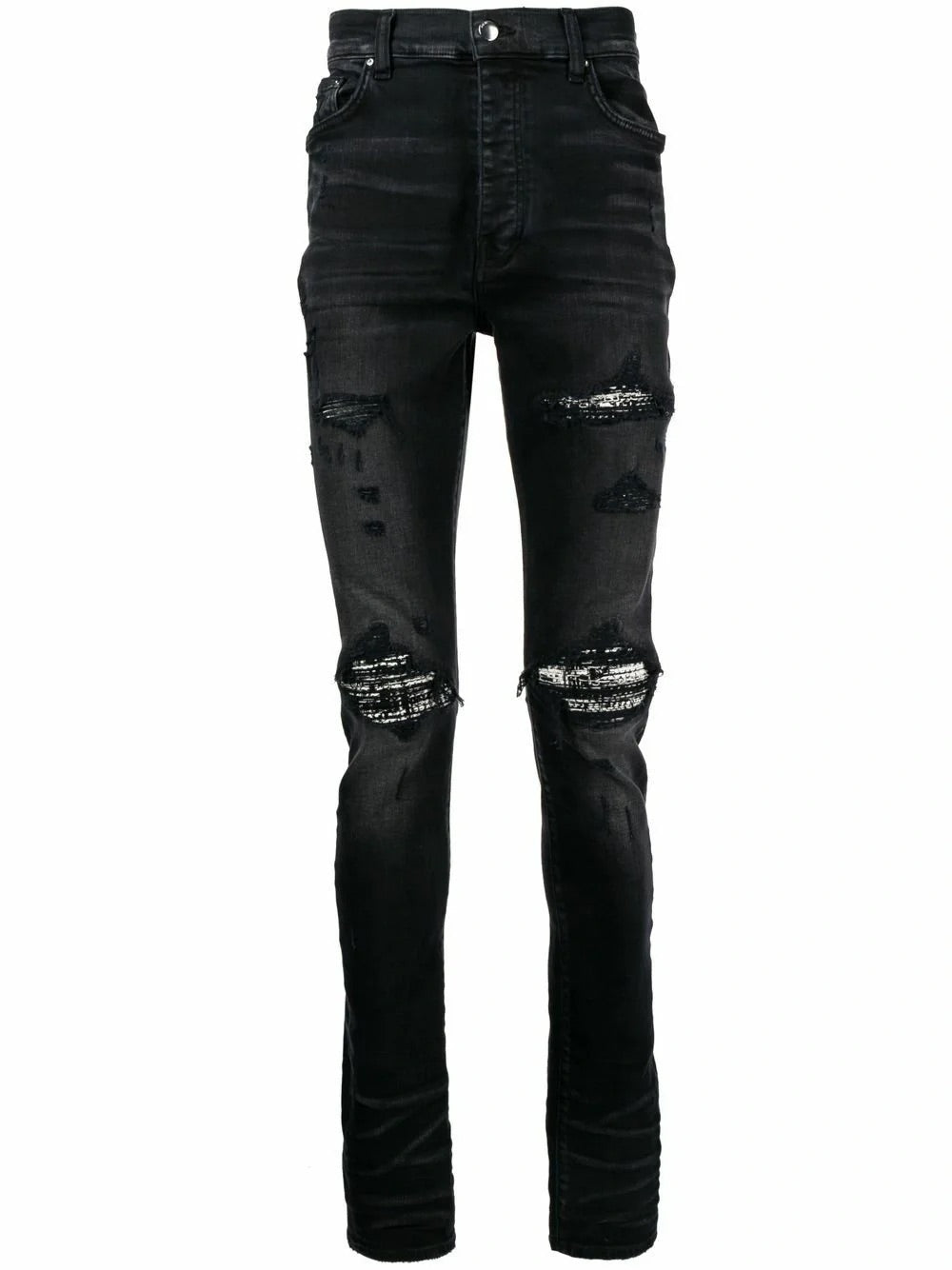 Boucle MX1 Aged Black Skinny Jeans