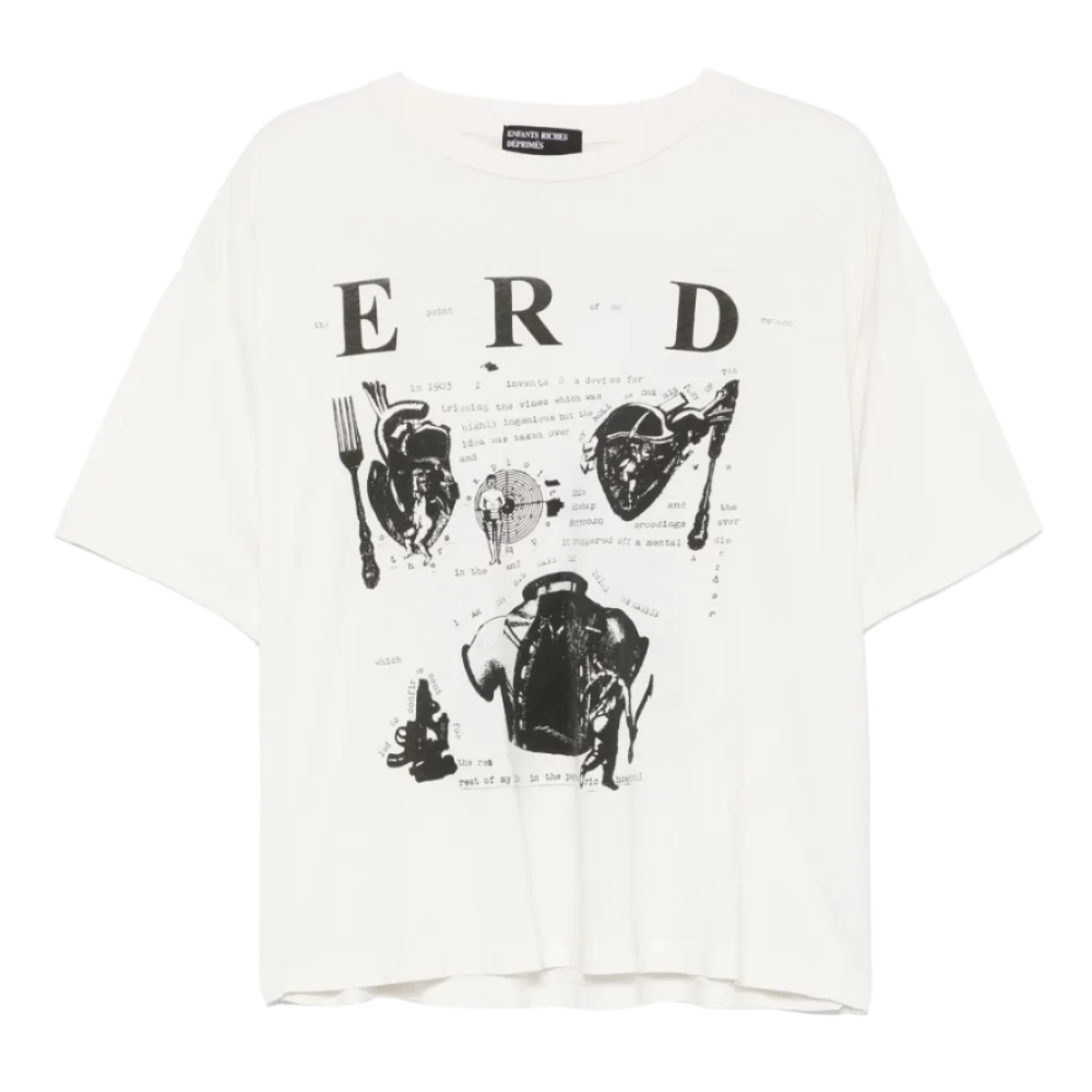 ERD White 'My Role In The War' T-shirt
