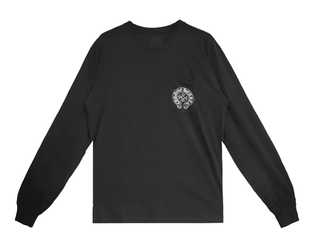 Las Vegas horseshoe long-sleeve T-shirt