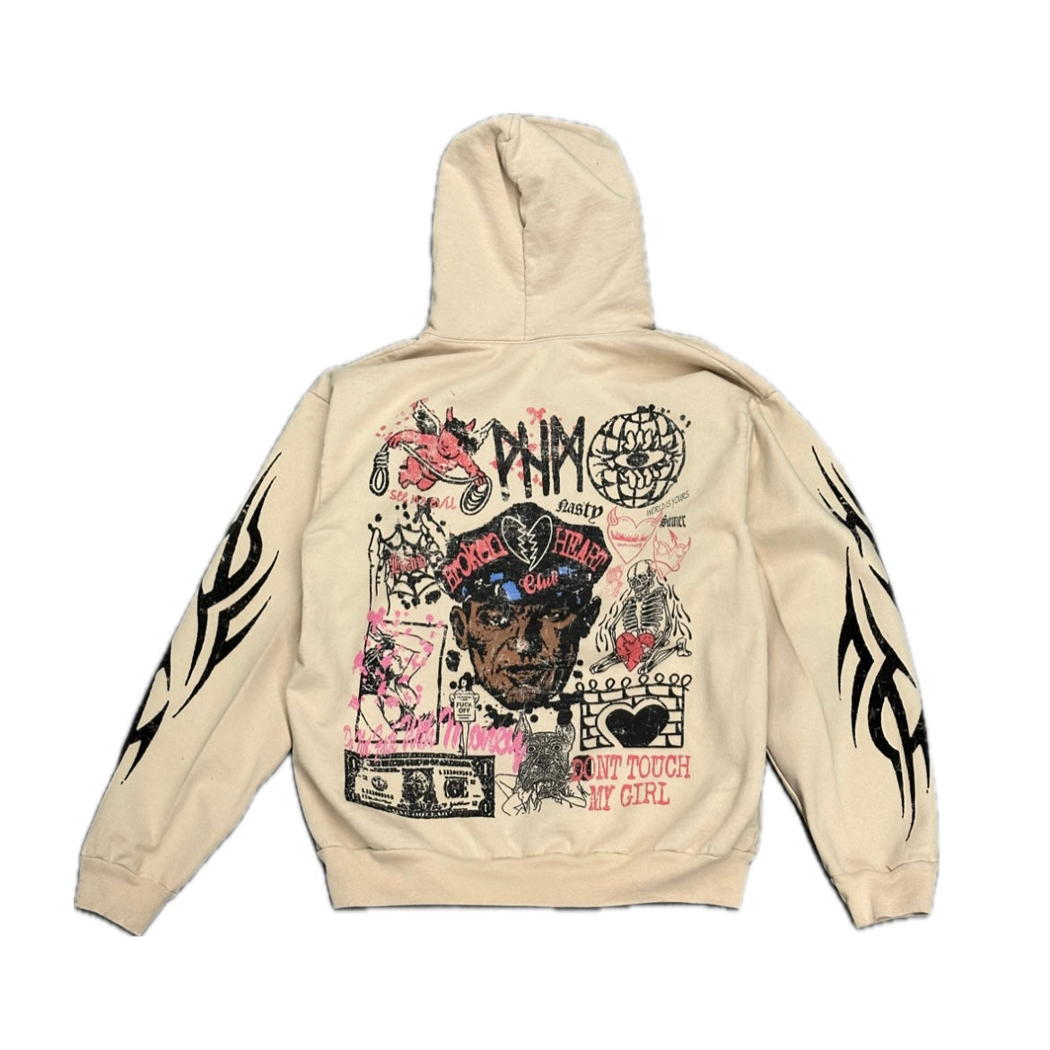 Broken heart club hoodie Clearance