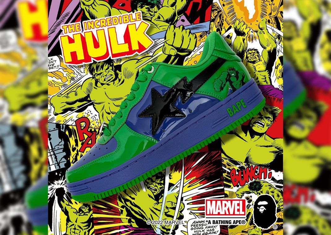 Marvel x Bapesta 'Hulk'
