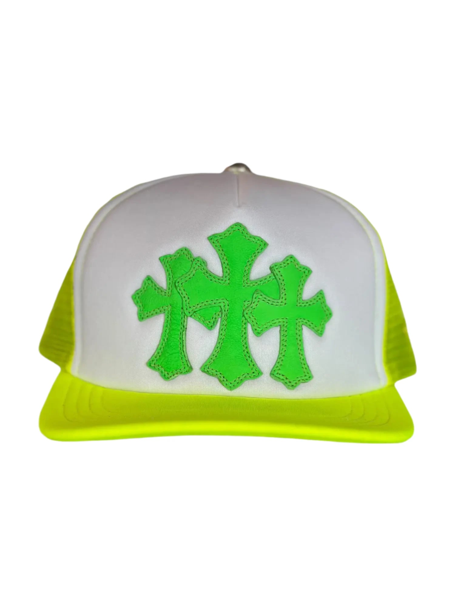 Triple Cross Cemetery Hat Yellow