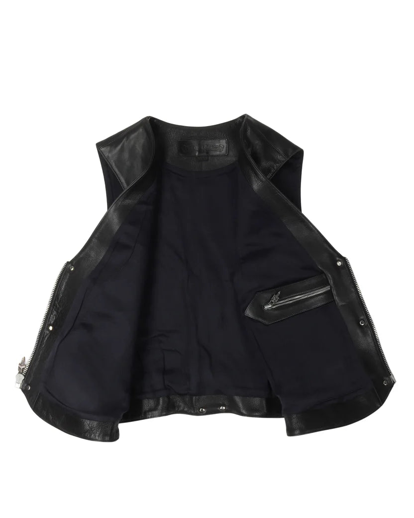 Chrome Hearts Leather Vest