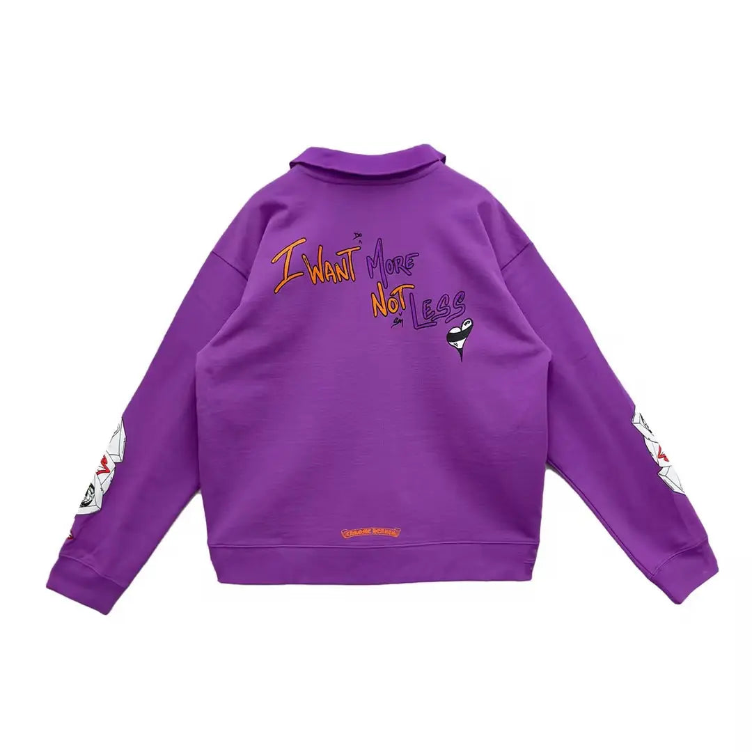 Matty Boy Purple "IWMNL" Rugby Sweatshirt