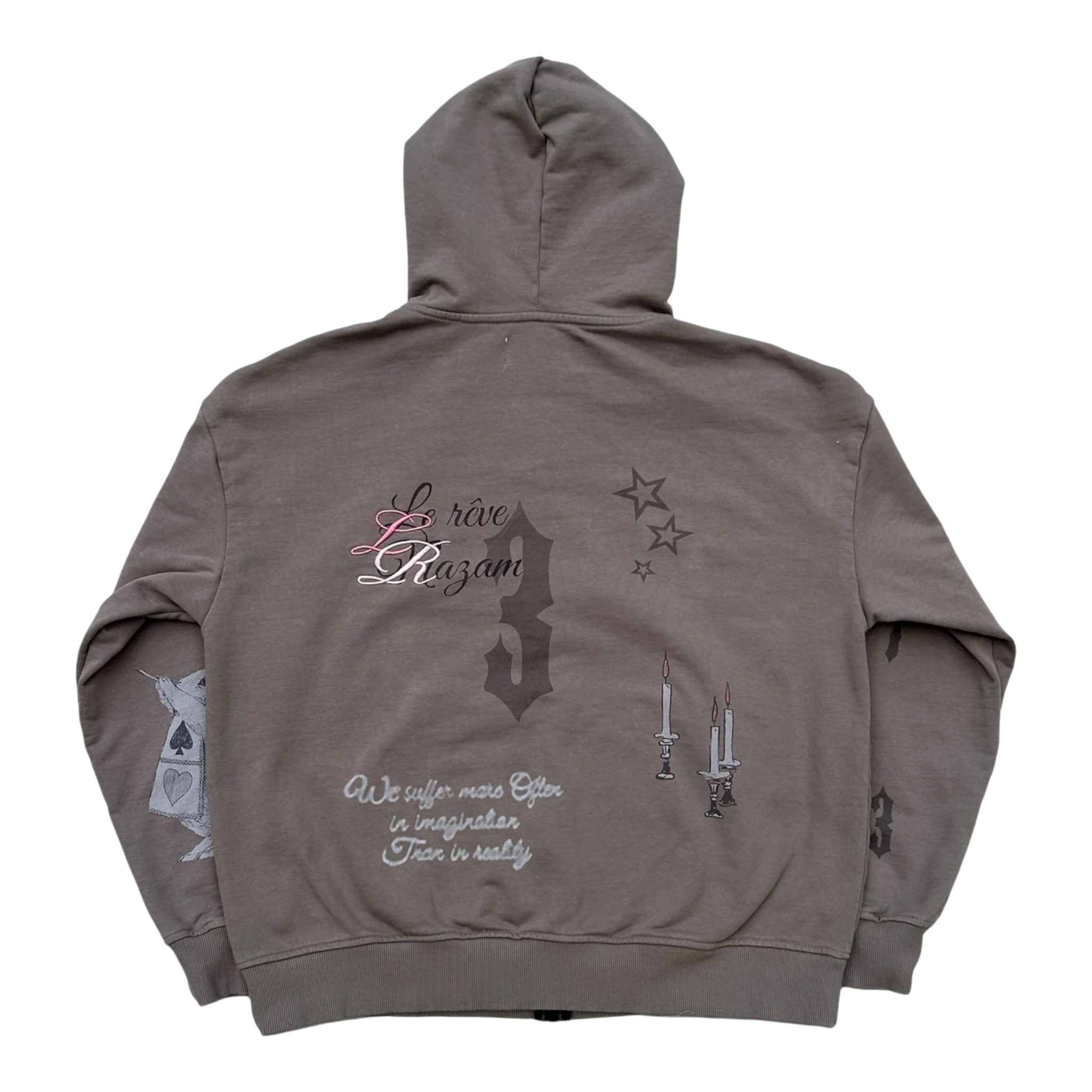 Monaco zip up hoodie