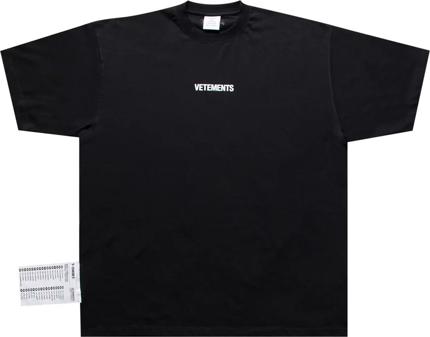 Big Label T-Shirt Black