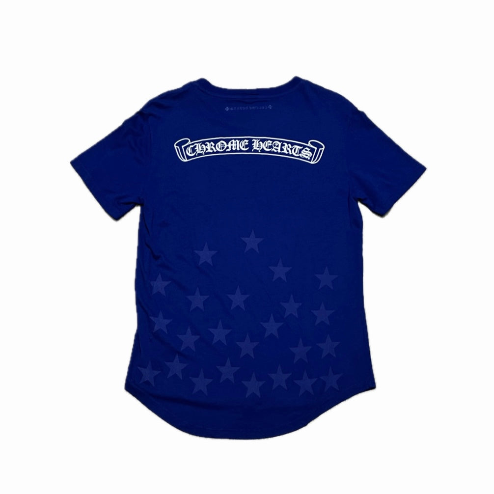 Scroll Stars T-Shirt Blue (Women's)