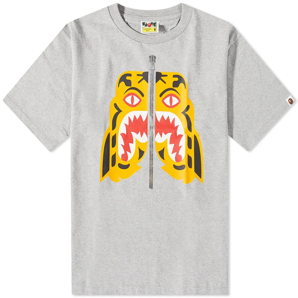 Tiger Tee Grey