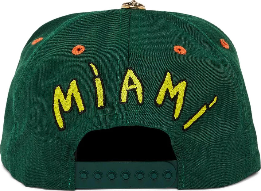 Miami Art Basel Exclusive Baseball Hat Orange/Yellow/Green