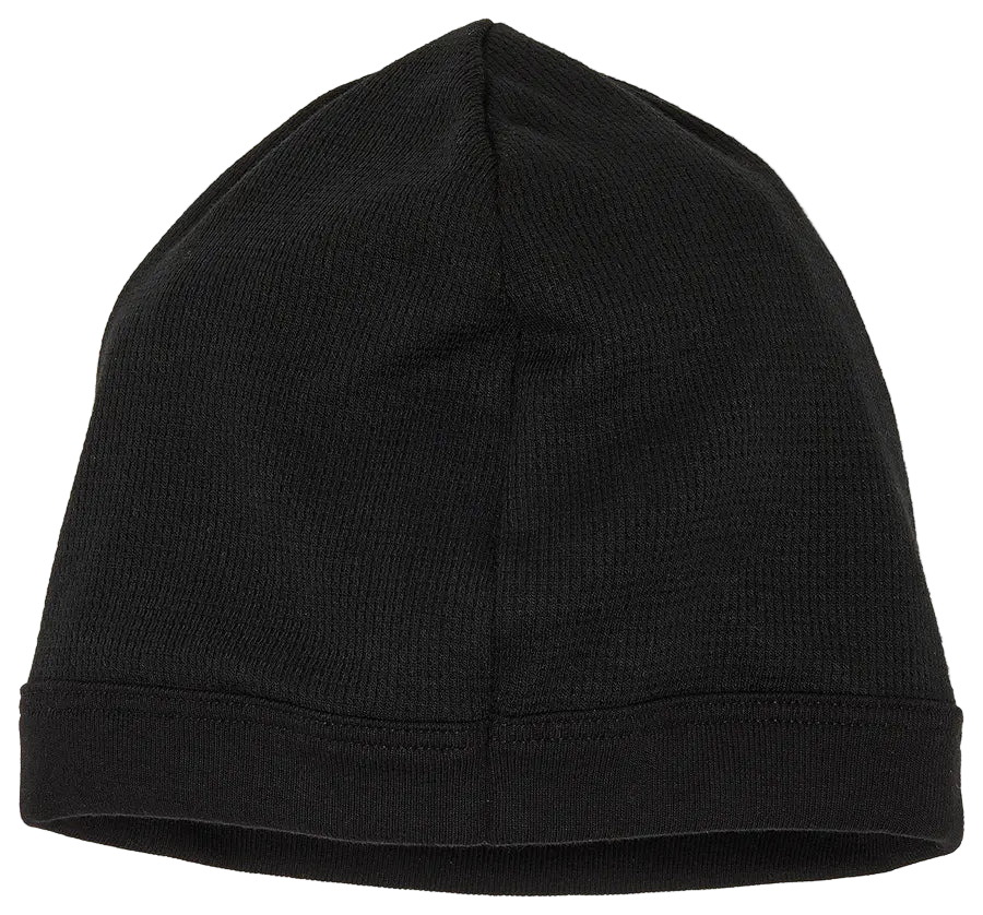 Skull Cross Horseshoe Logo Beanie Black/White