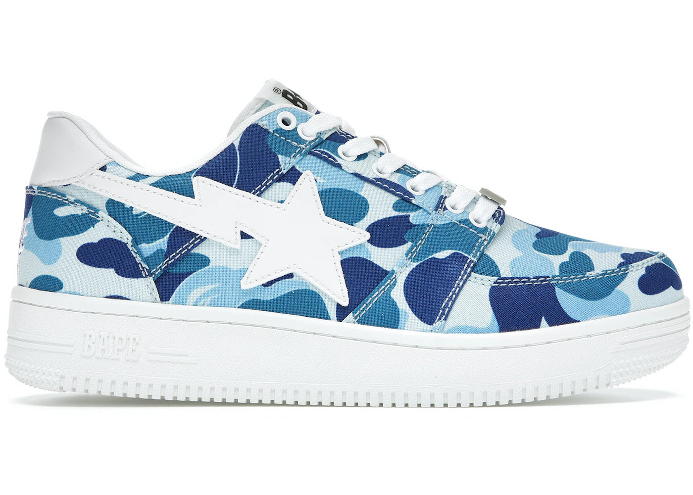 A Bathing Ape Sta Low ABC Camo 20th Anniversary Blue