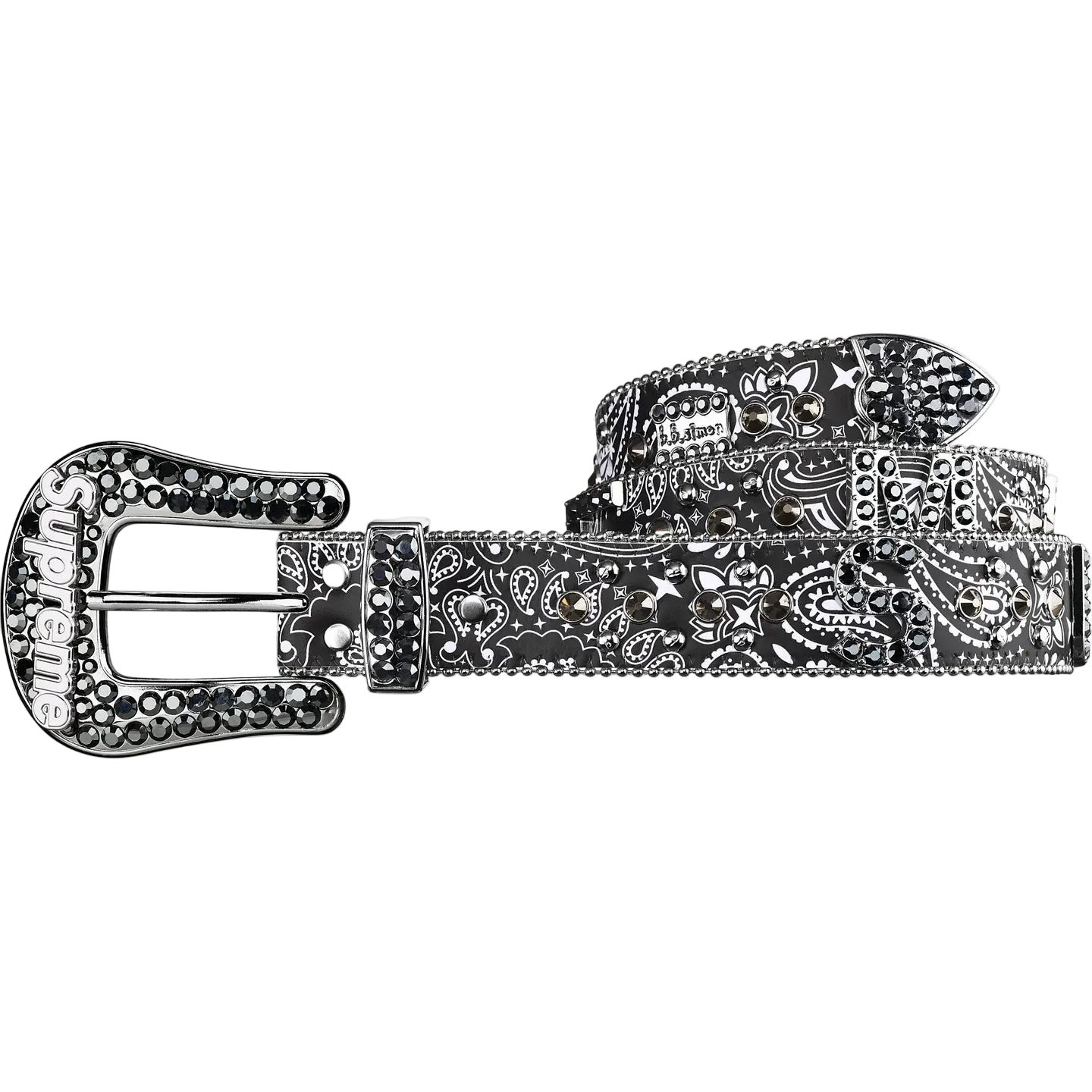 Supreme b.b. Simon Bandana Belt Black