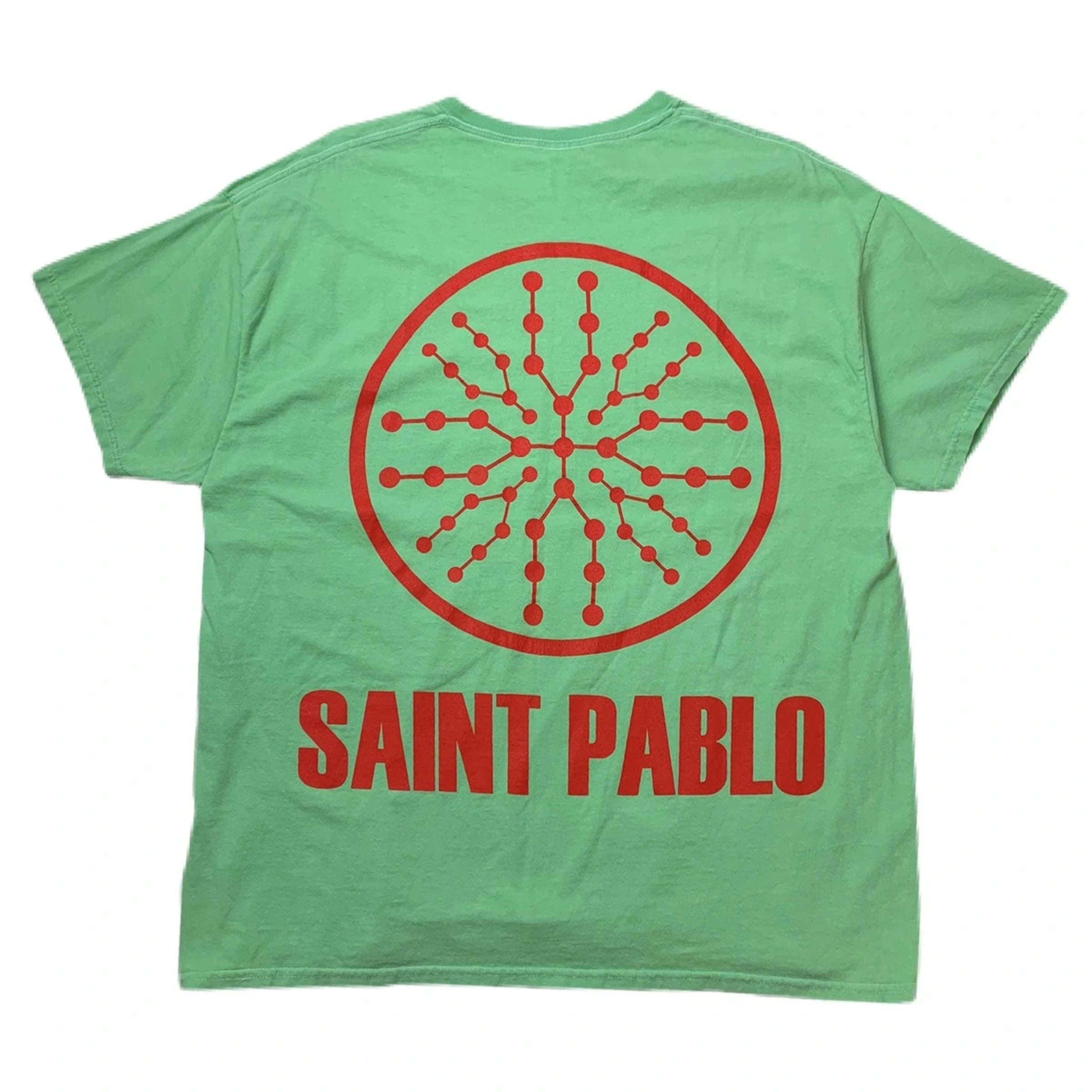 Kanye West Saint Pablo Tour Tee Green