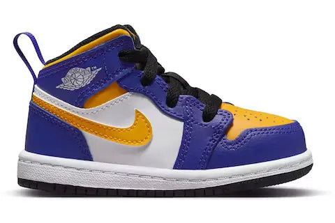 Jordan 1 Mid Lakers (2022) (TD)