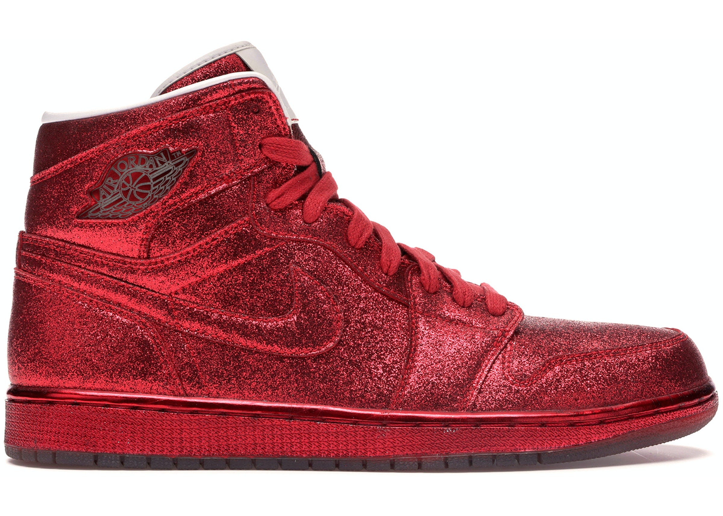 Jordan 1 Retro Legends of Summer Red Glitter