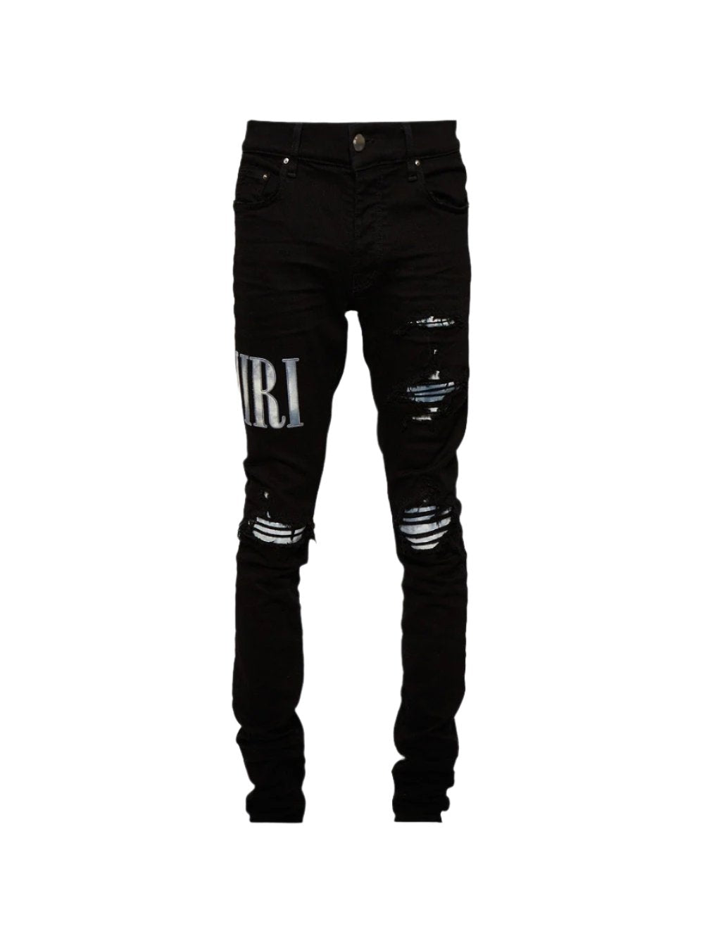 Tie Dye Core Logo Jean Black/Blue