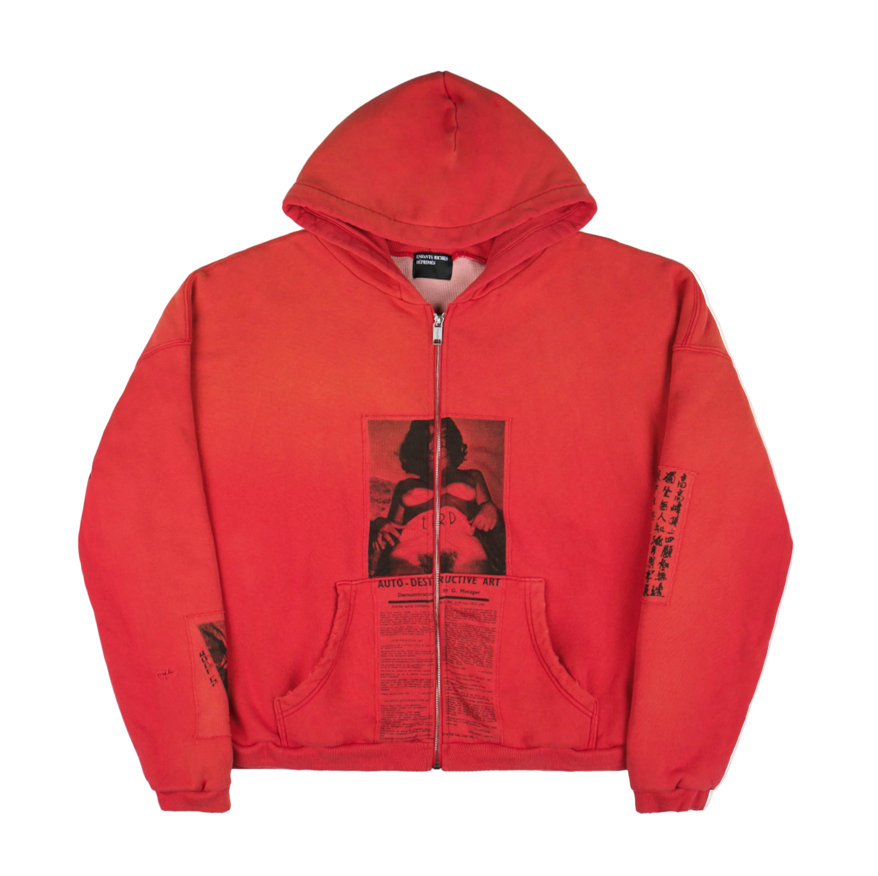 ERD Anti-Process Thermal Lined Zip Hoodie