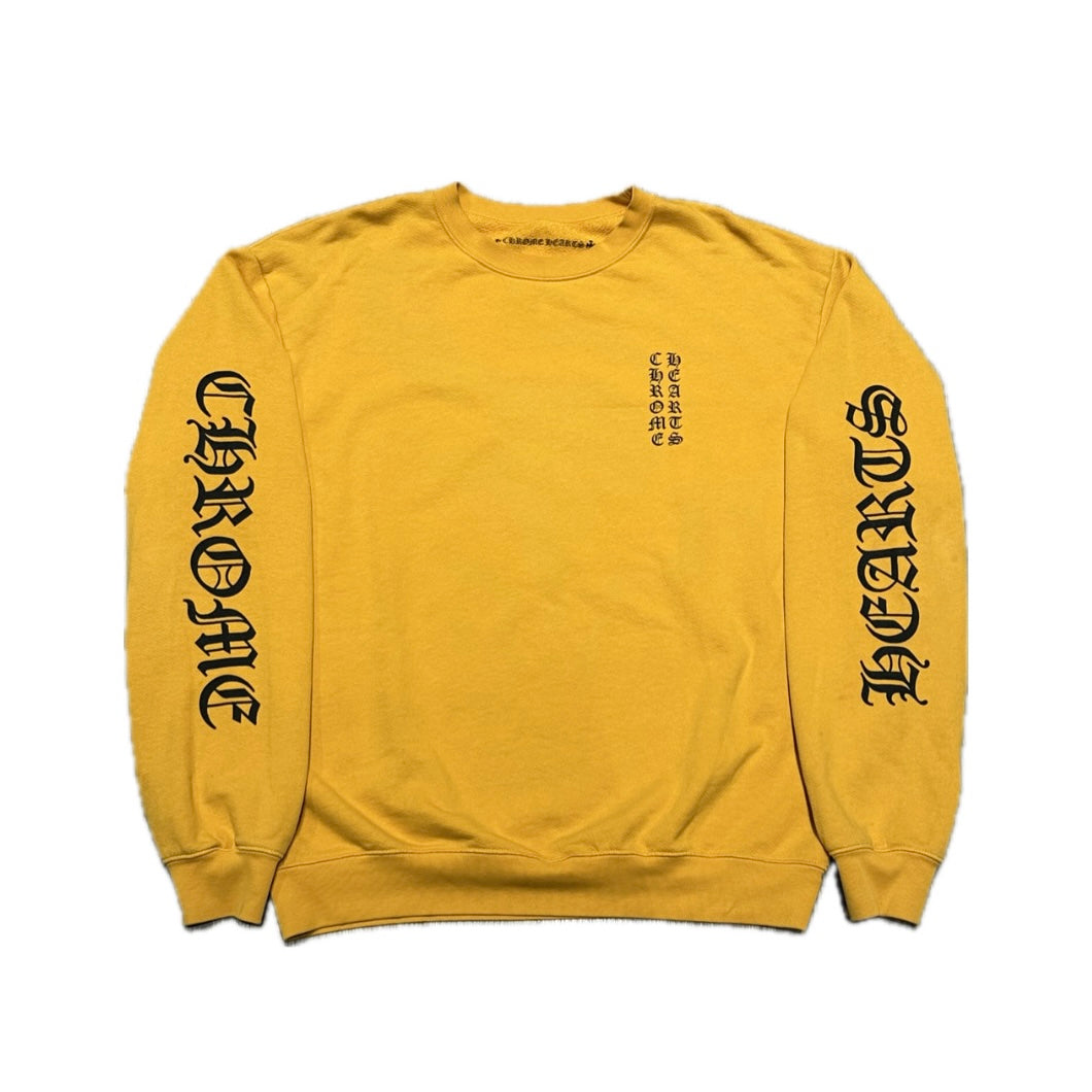Crewneck Sweatshirt Mustard Yellow