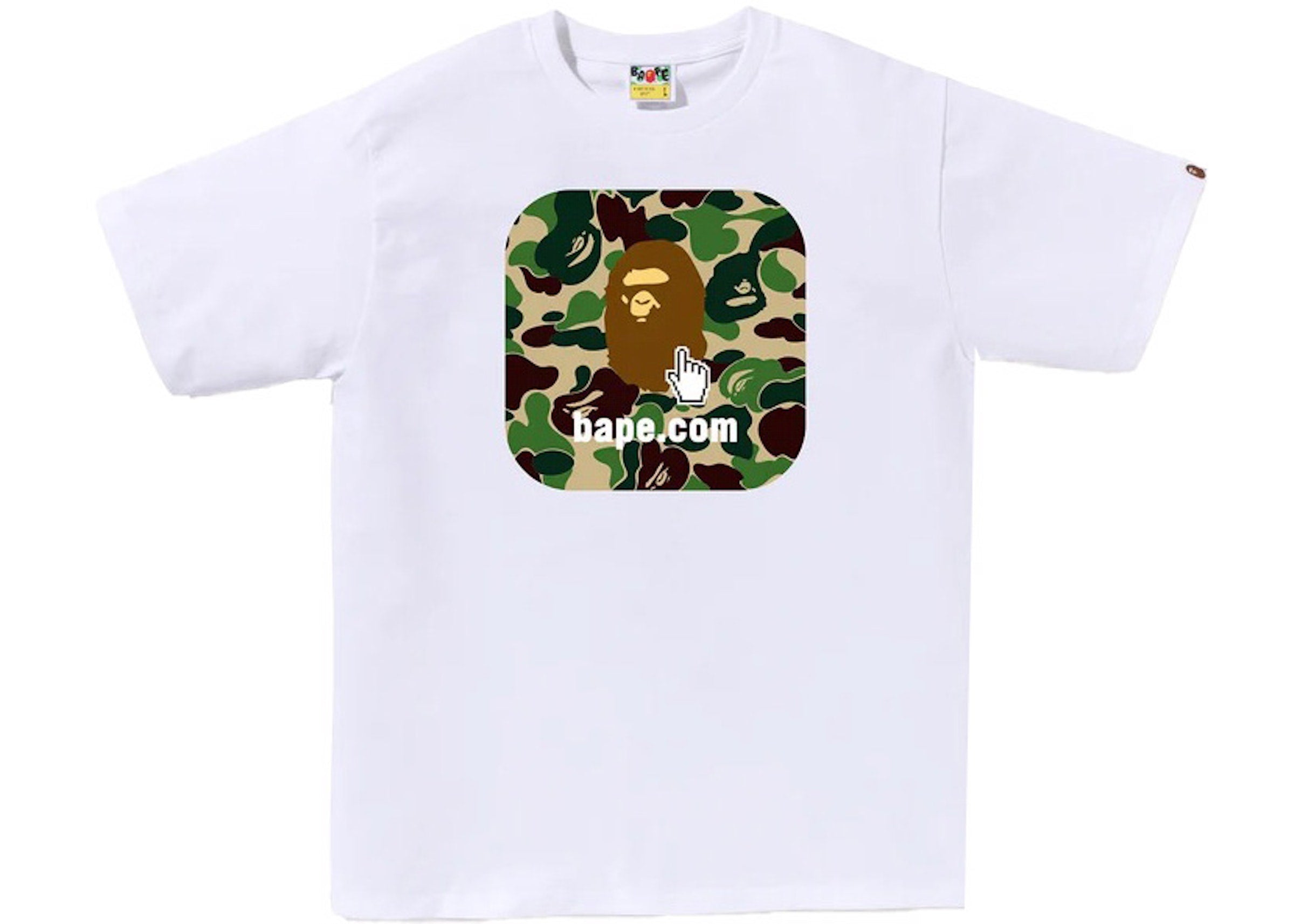 ABC Camo Online Tee White/Green