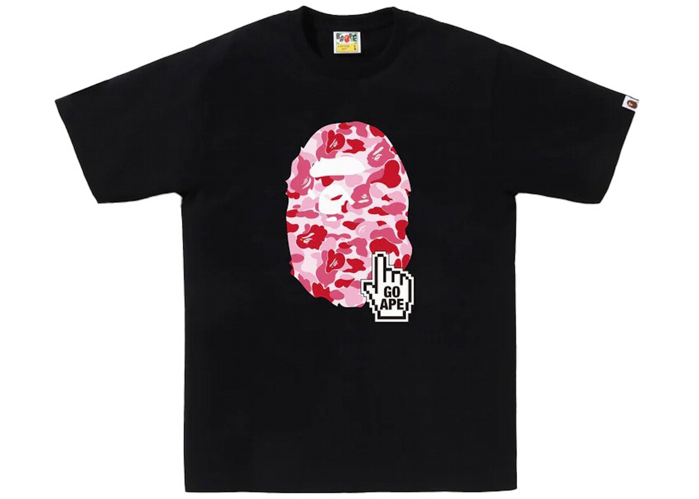 ABC Camo Head Online Tee Black/Pink