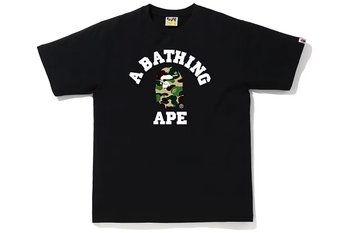 ABC Camo College Tee Black/Green