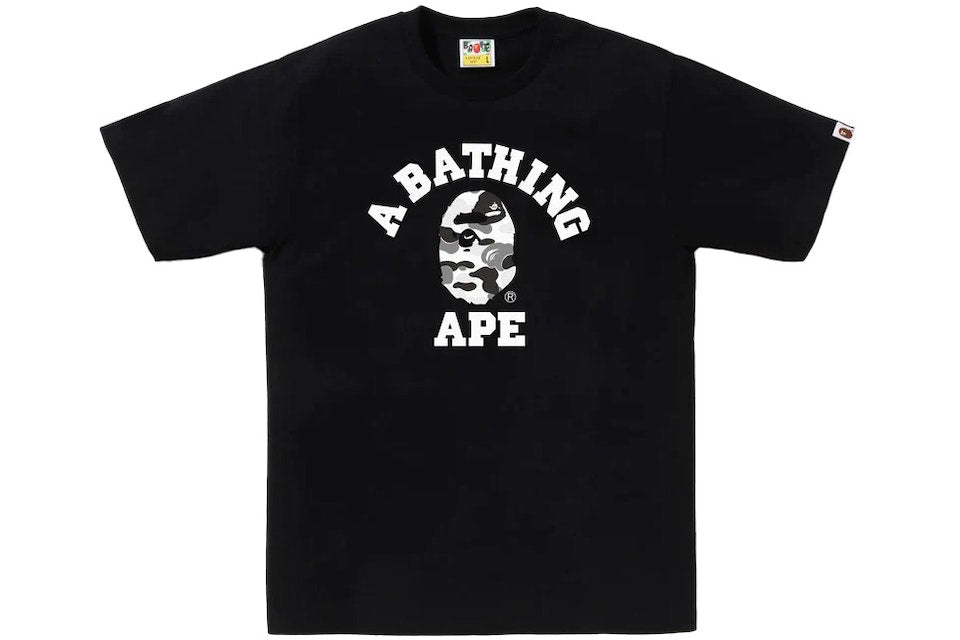 ABC Camo College Tee Black/Grey