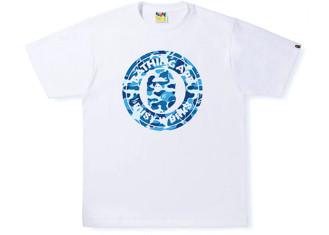 ABC Camo Busy Works Tee White/Blue