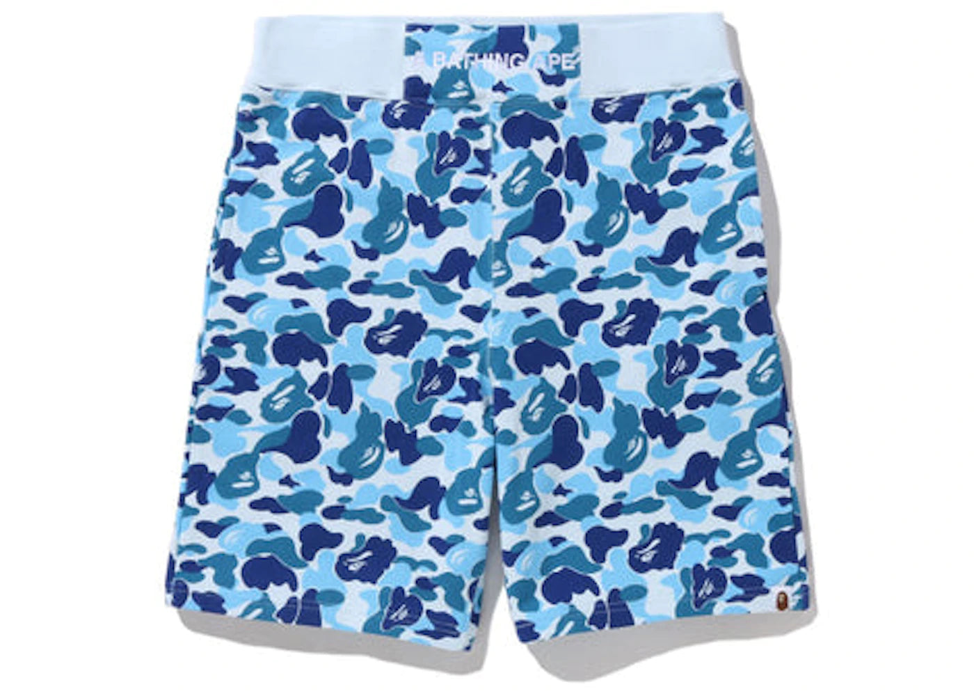 ABC Camo Sweat Shorts Blue