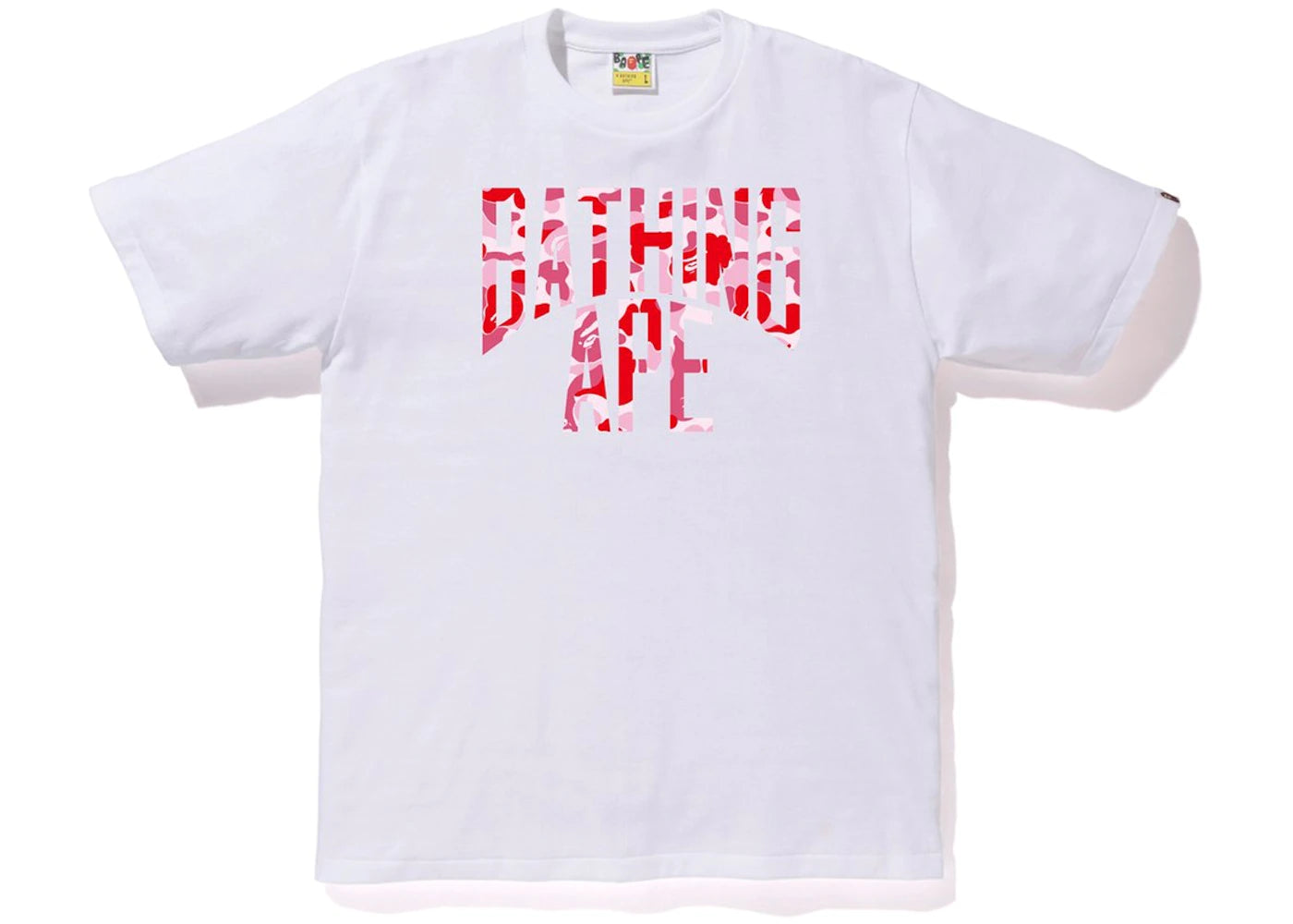 ABC NYC Logo Tee White/Pink