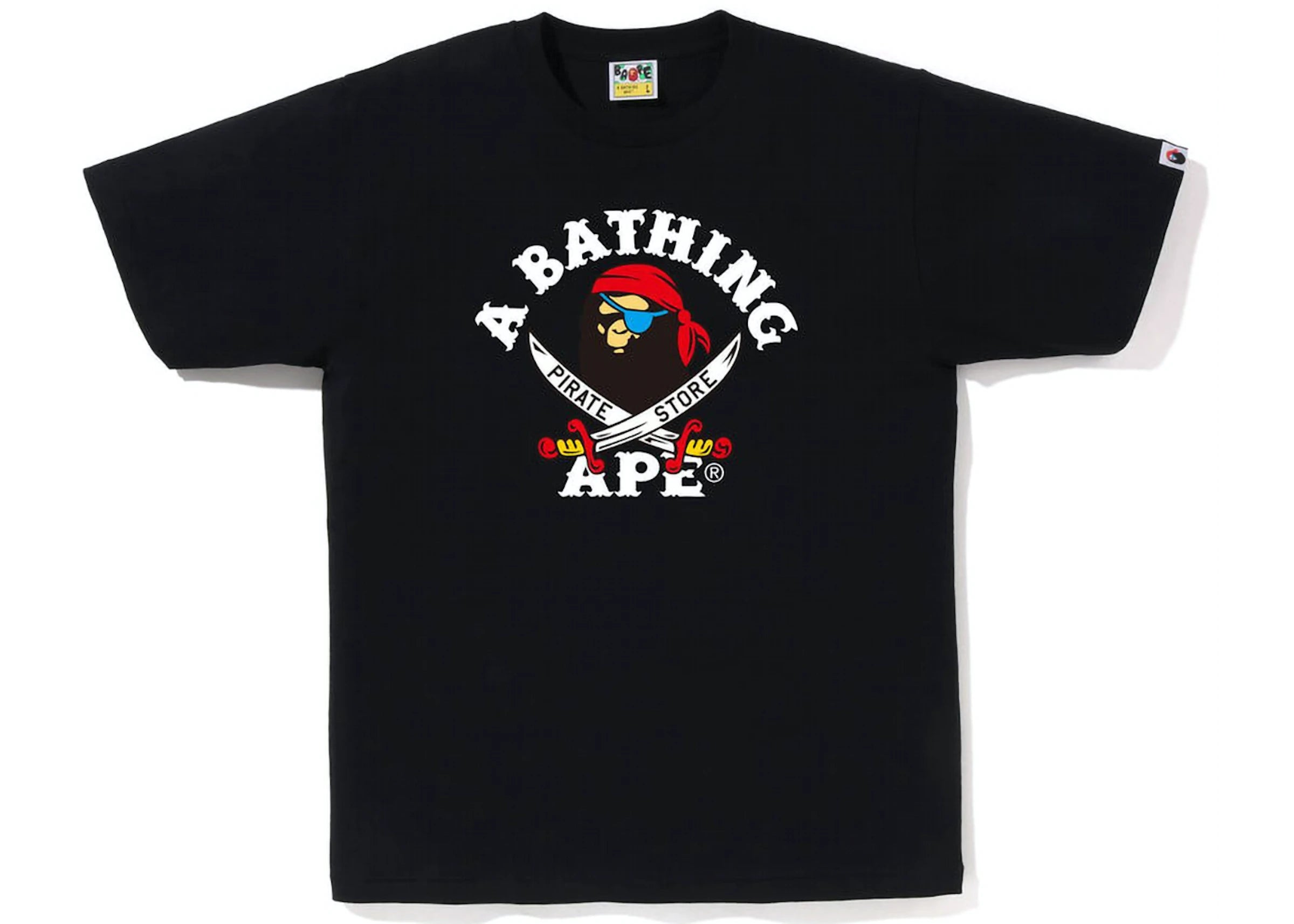 Ape Pirate Tee Black