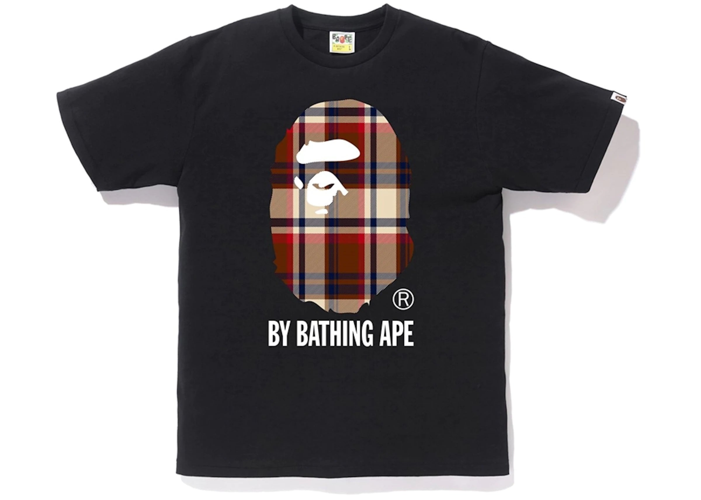 Check By Bathing Ape Tee Black/Red