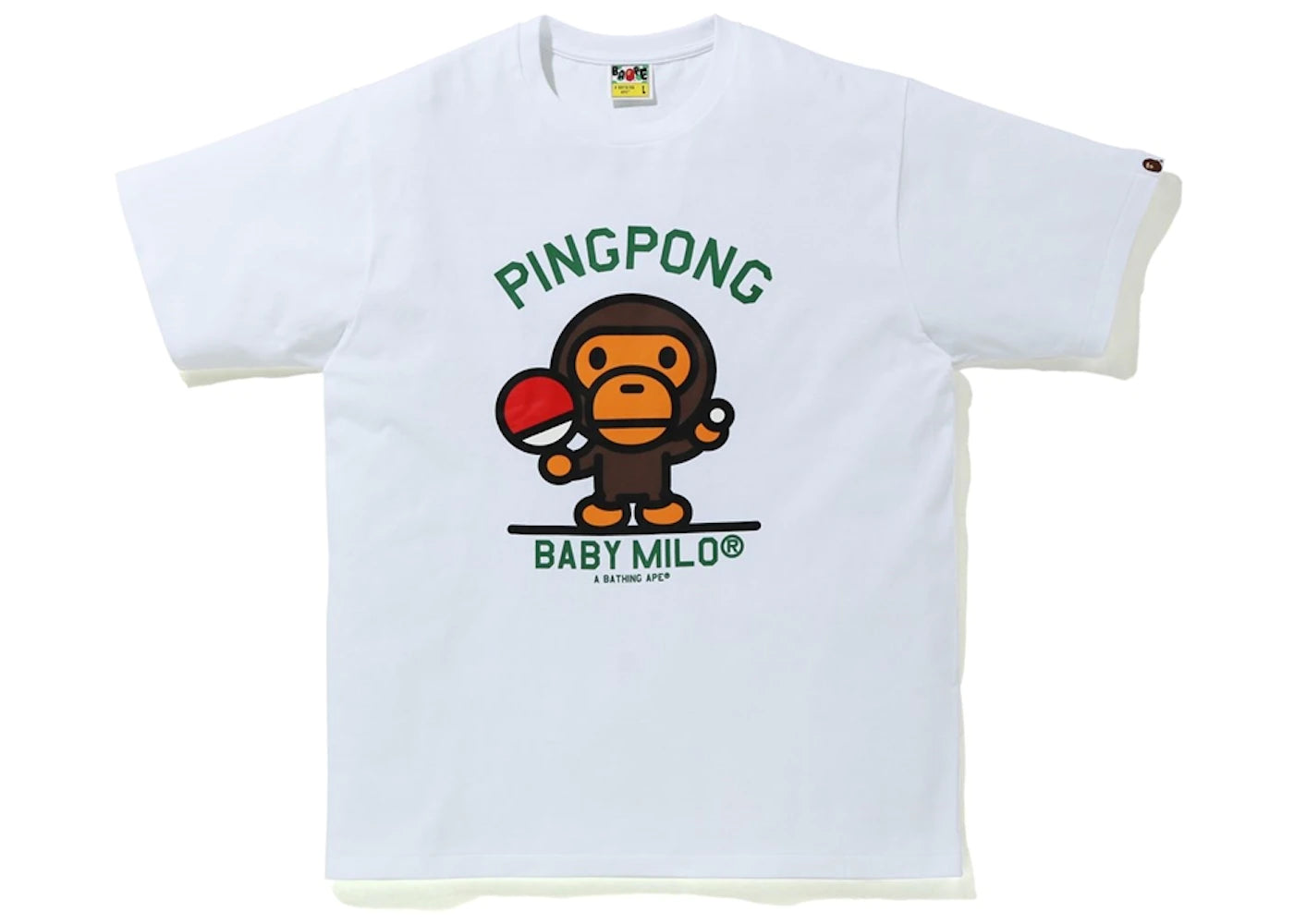 Milo Ping Pong Sports Tee White