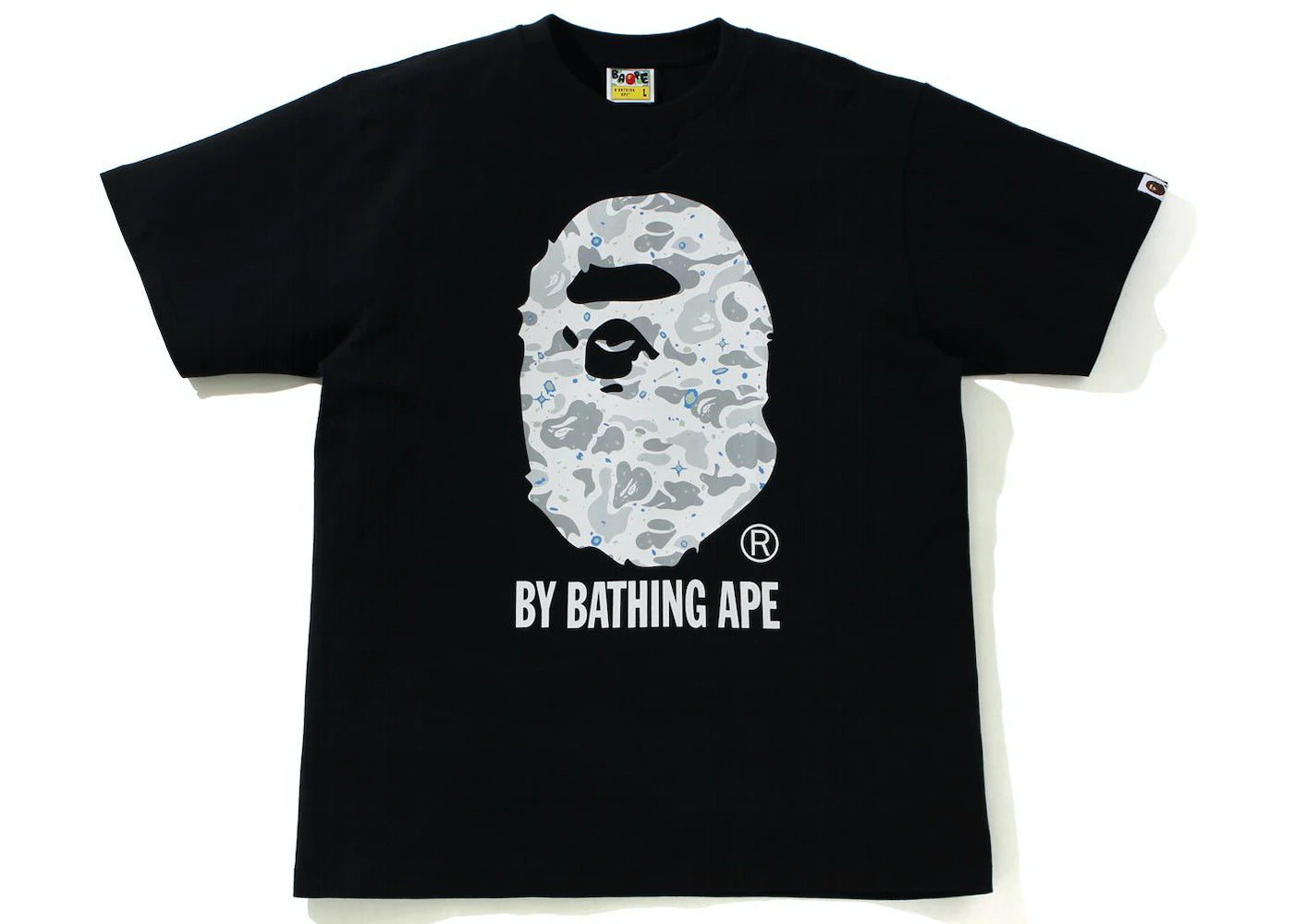 Space Camo By Bathing Ape Tee Black