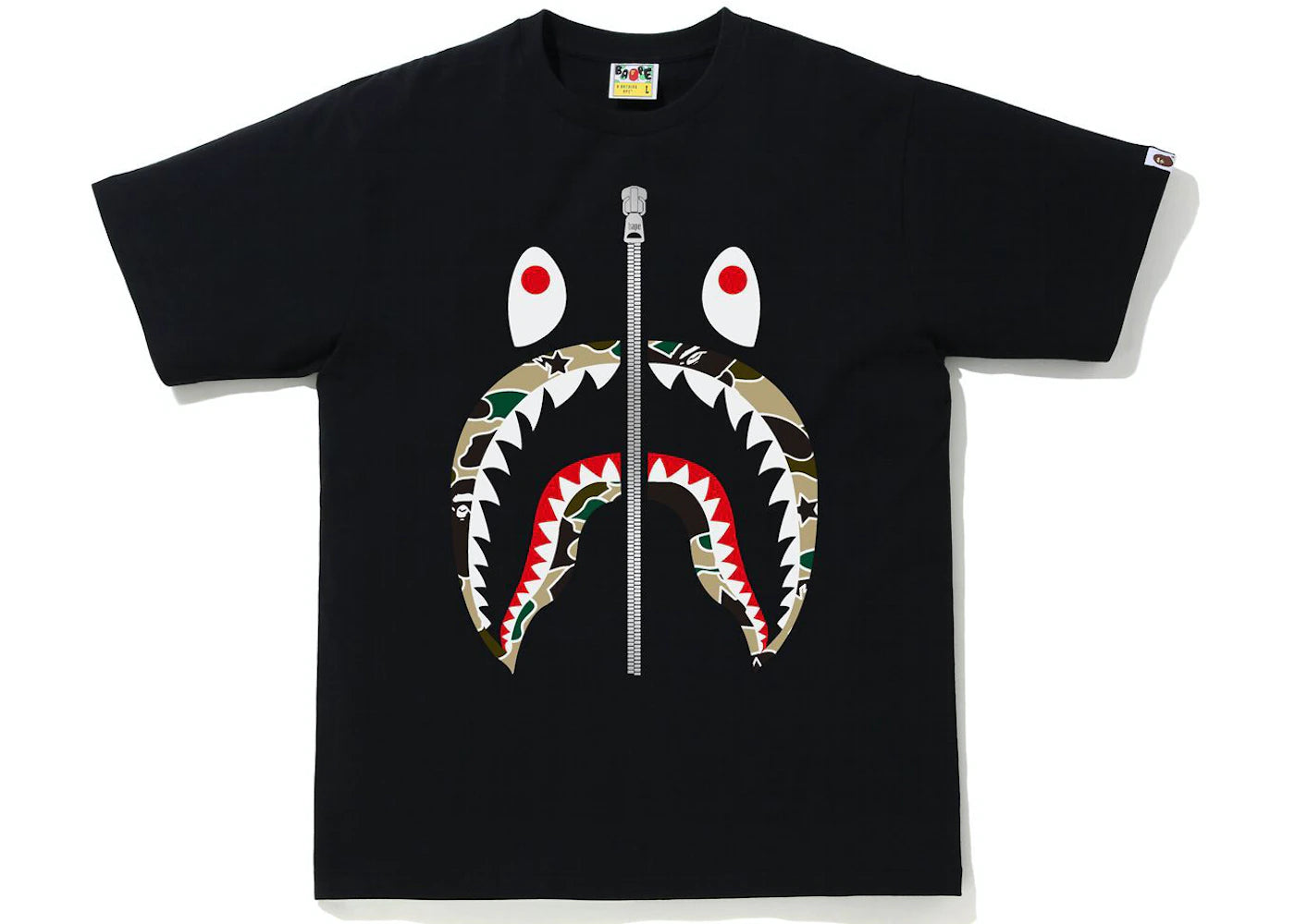 Sta Camo Shark Tee Black/Yellow