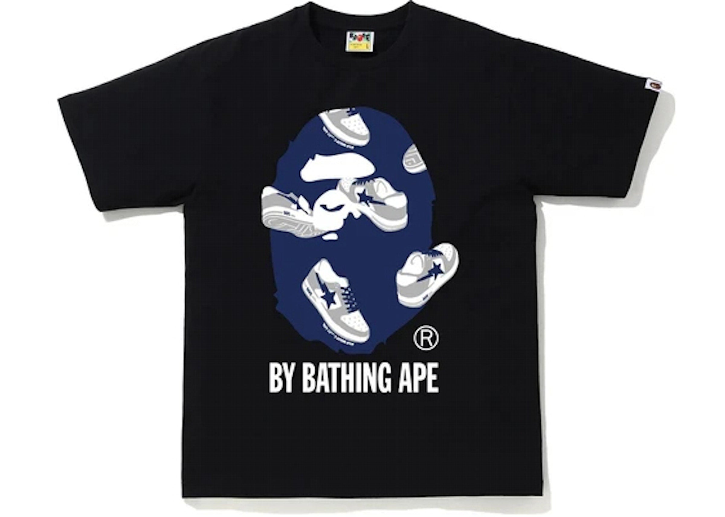 Sta Random By Bathing Ape Tee Black/Navy