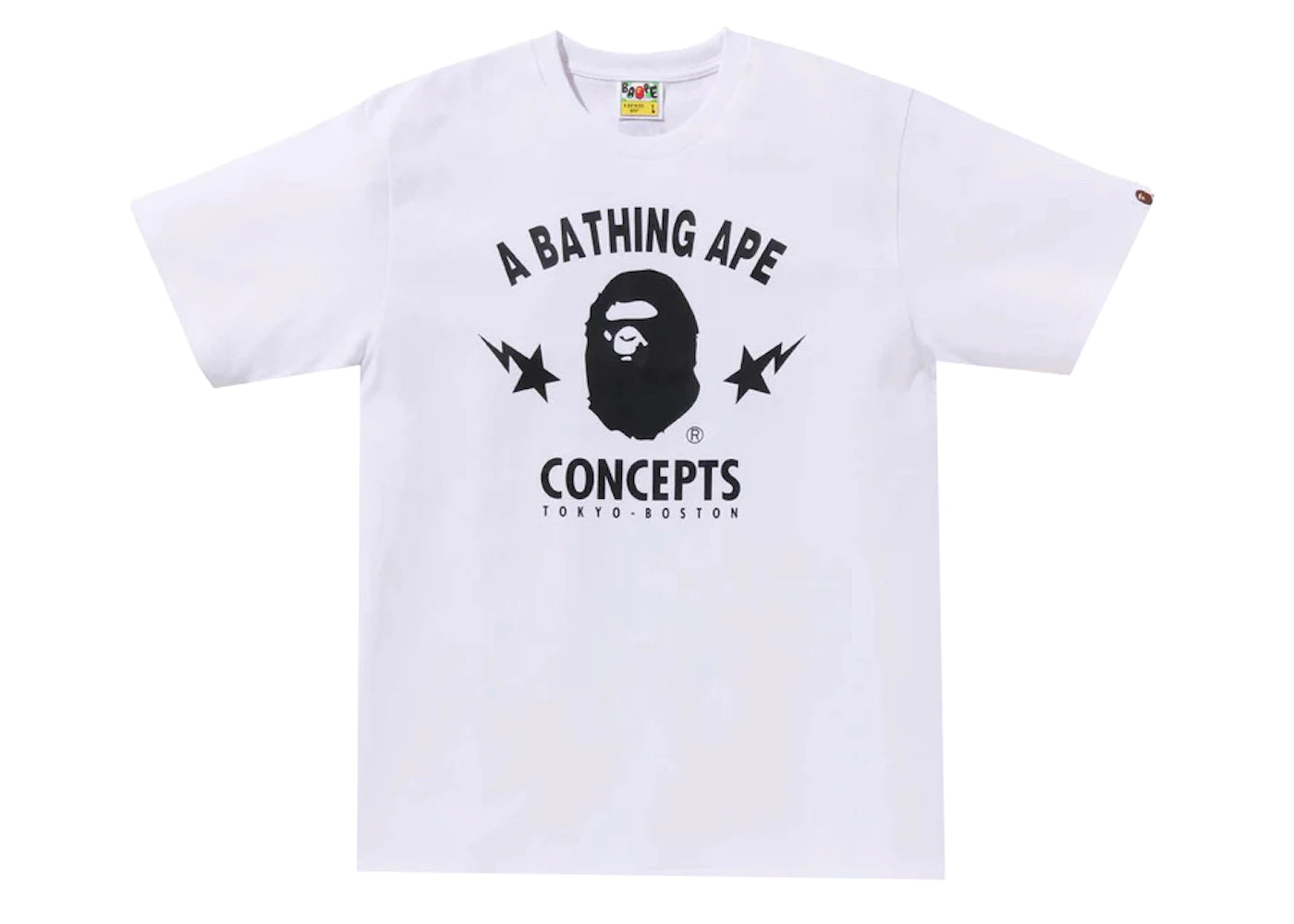 BAPE x Concepts Tee White