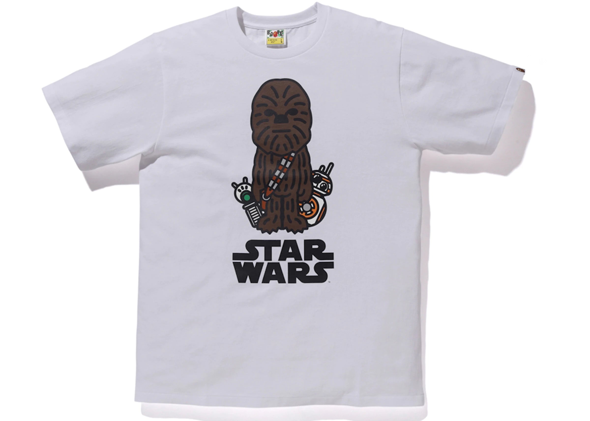 BAPE x Star Wars Chewbacca Tee White