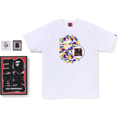 Los Angeles Store 30th Anniversary Ape Head Tee Box Set White