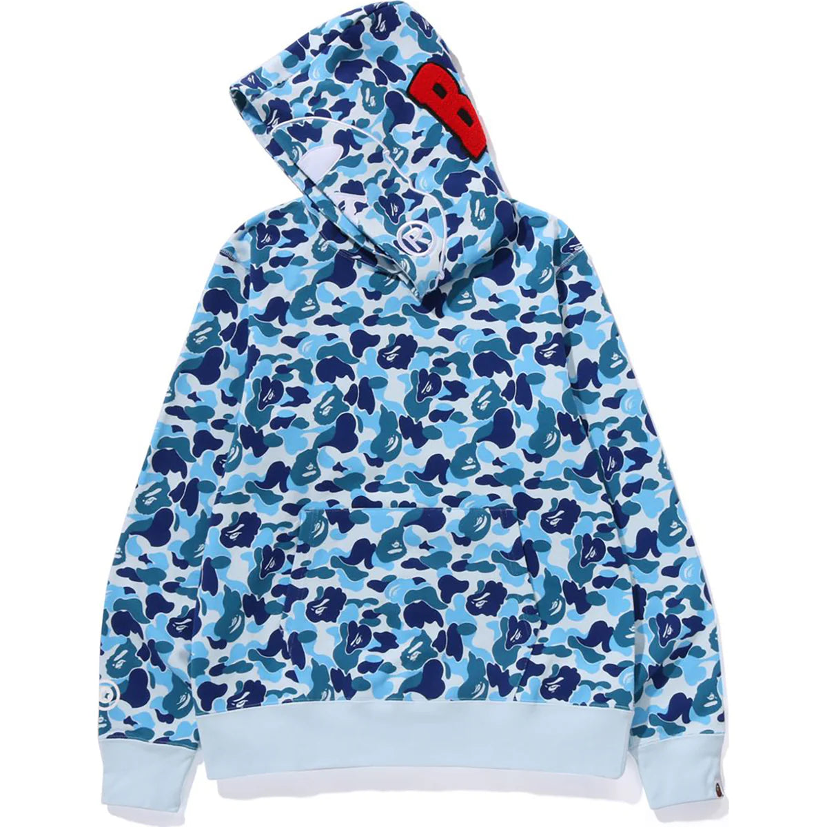 ABC Camo 2nd Ape Hoodie Blue