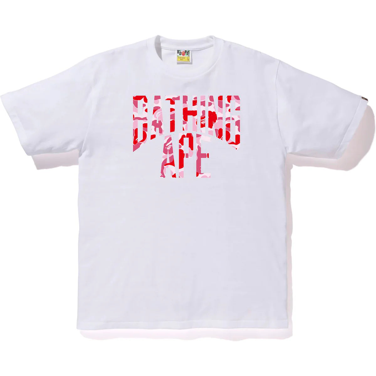 ABC Camo White/Pink NYC Logo Tee