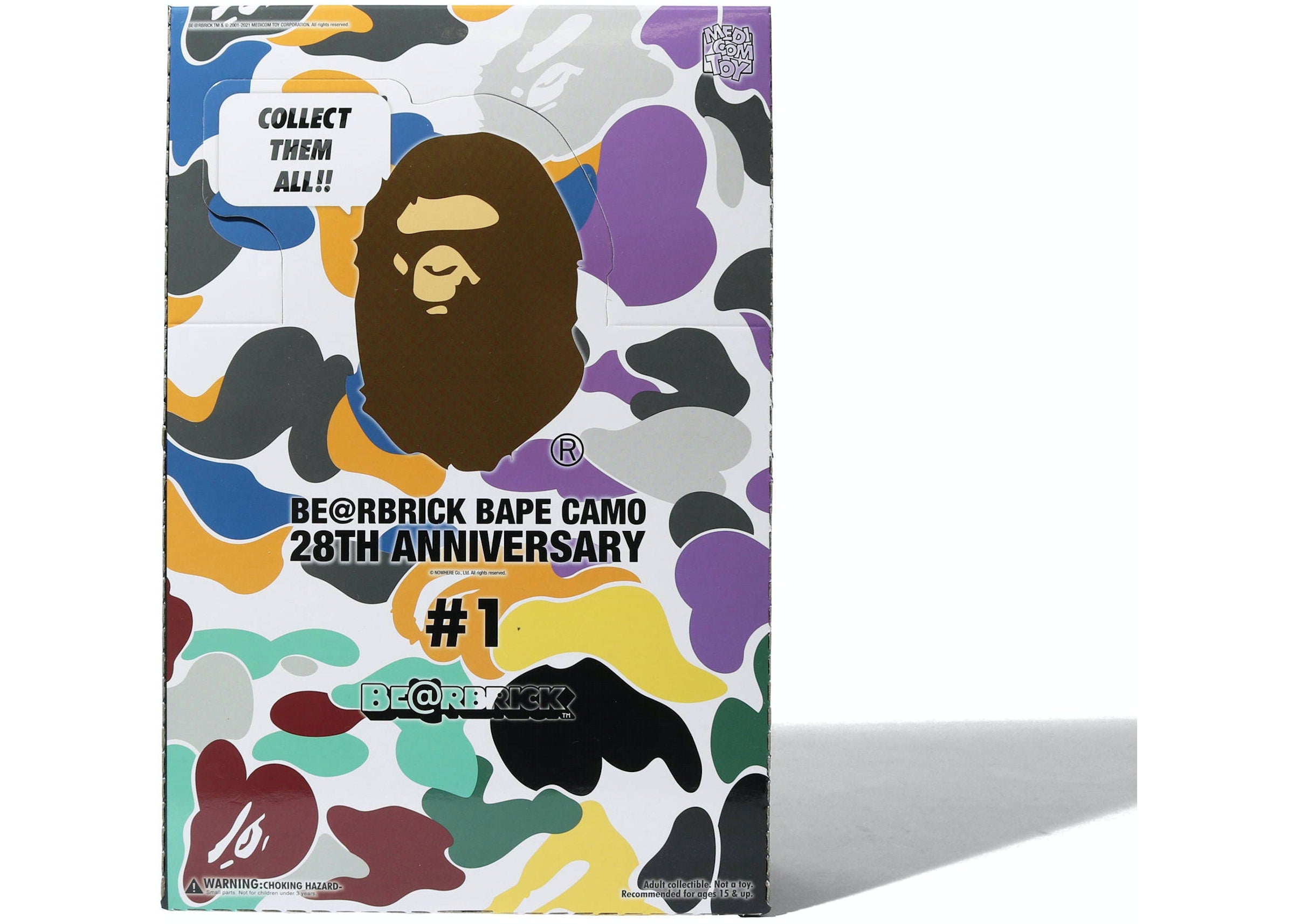 BAPE 28th Anniversary Camo (Blind Box) Series #1 100%