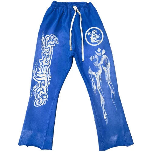 Yoga Sweatpants Blue