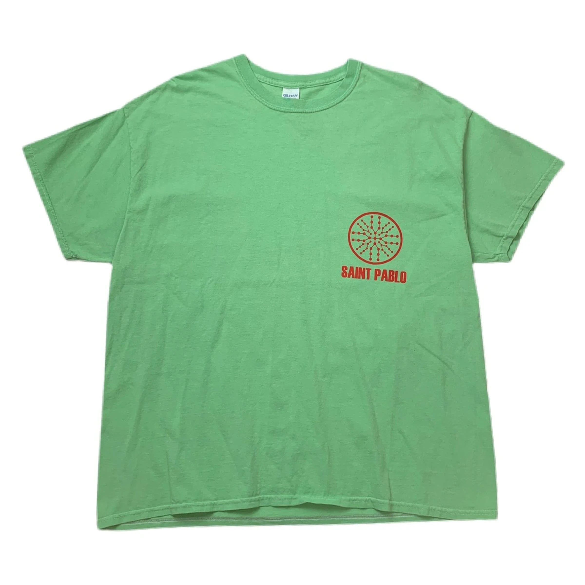 Kanye West Saint Pablo Tour Tee Green