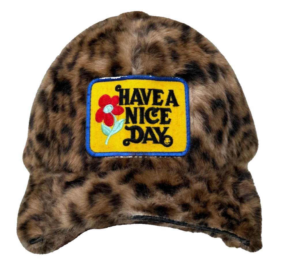 Leopard Faux Fur Hat