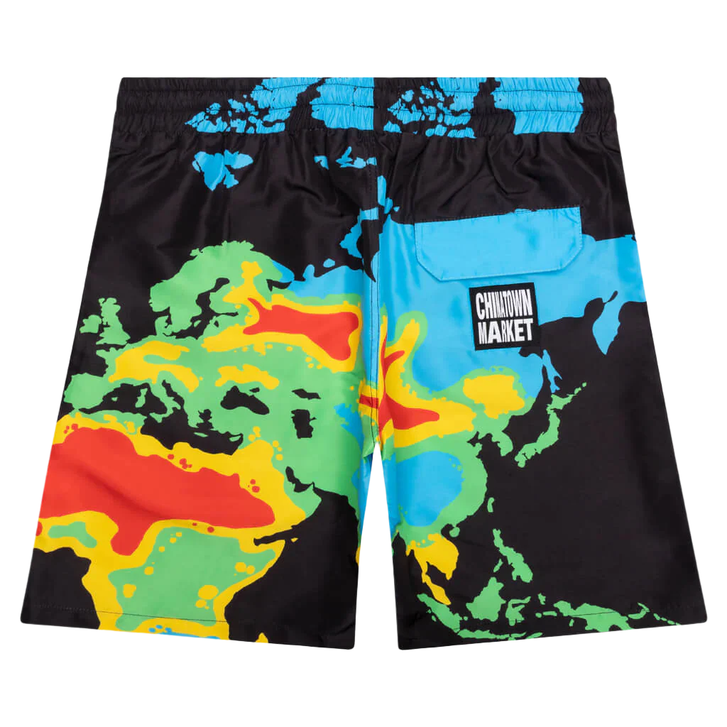 Weather Man Nylon Shorts