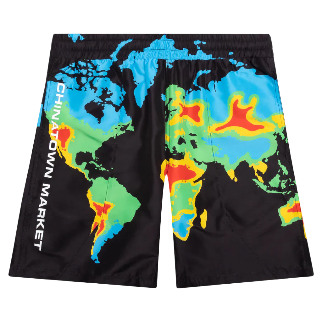 Weather Man Nylon Shorts