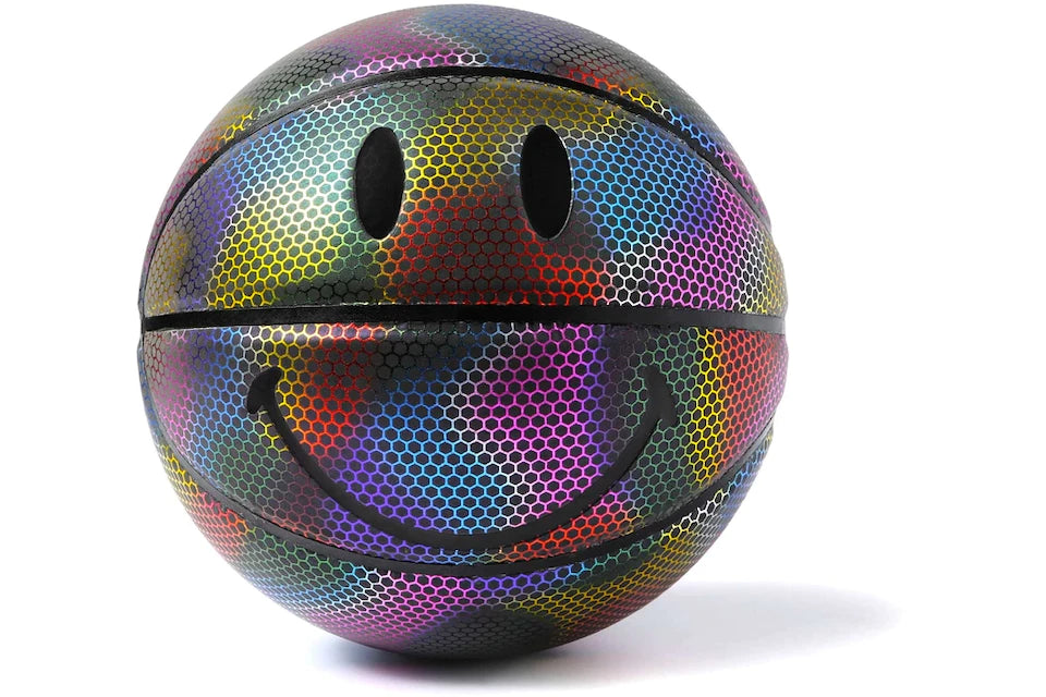 Iridescent Smiley Basketball