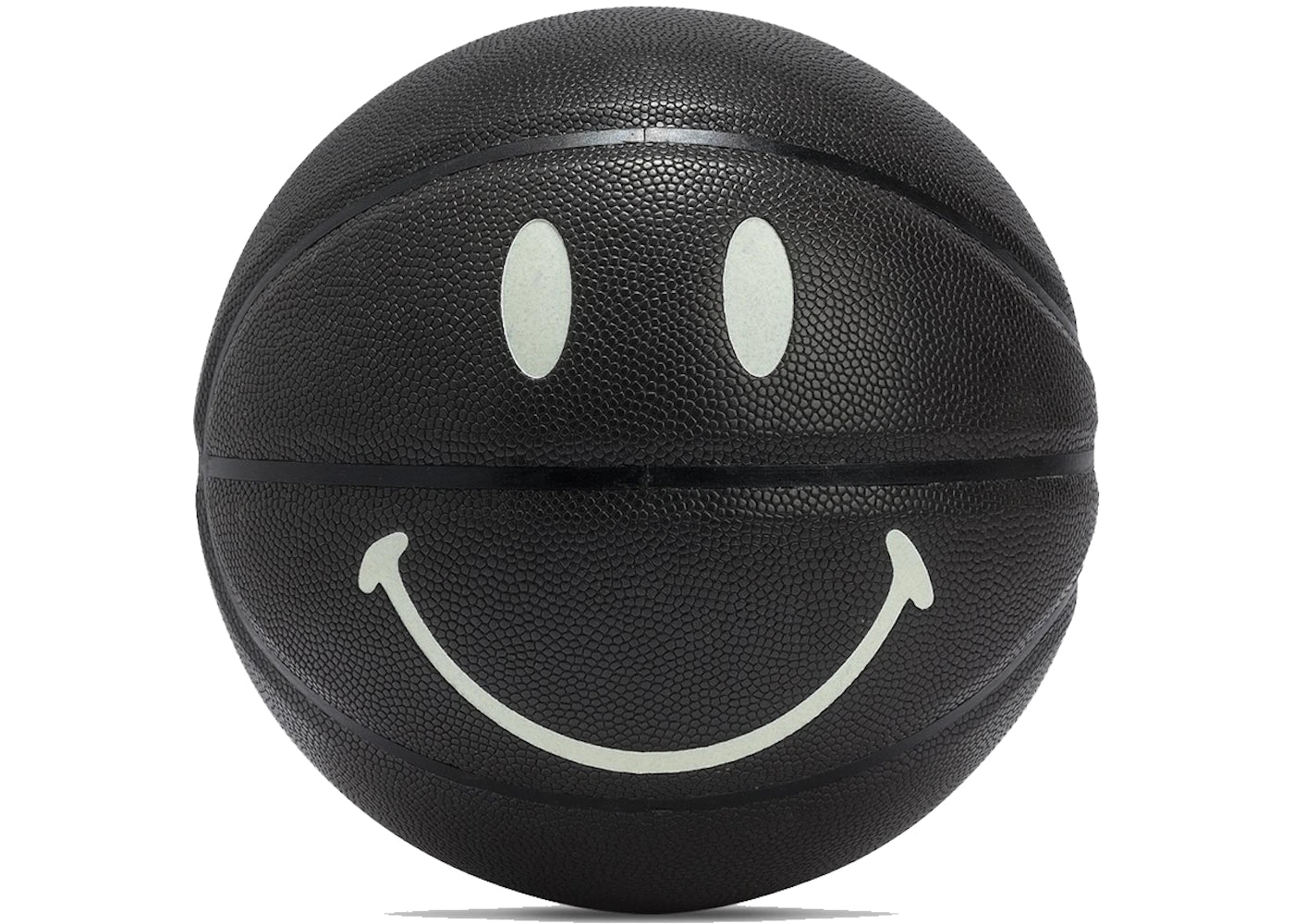 Smiley Glow In The Dark Basketball Black