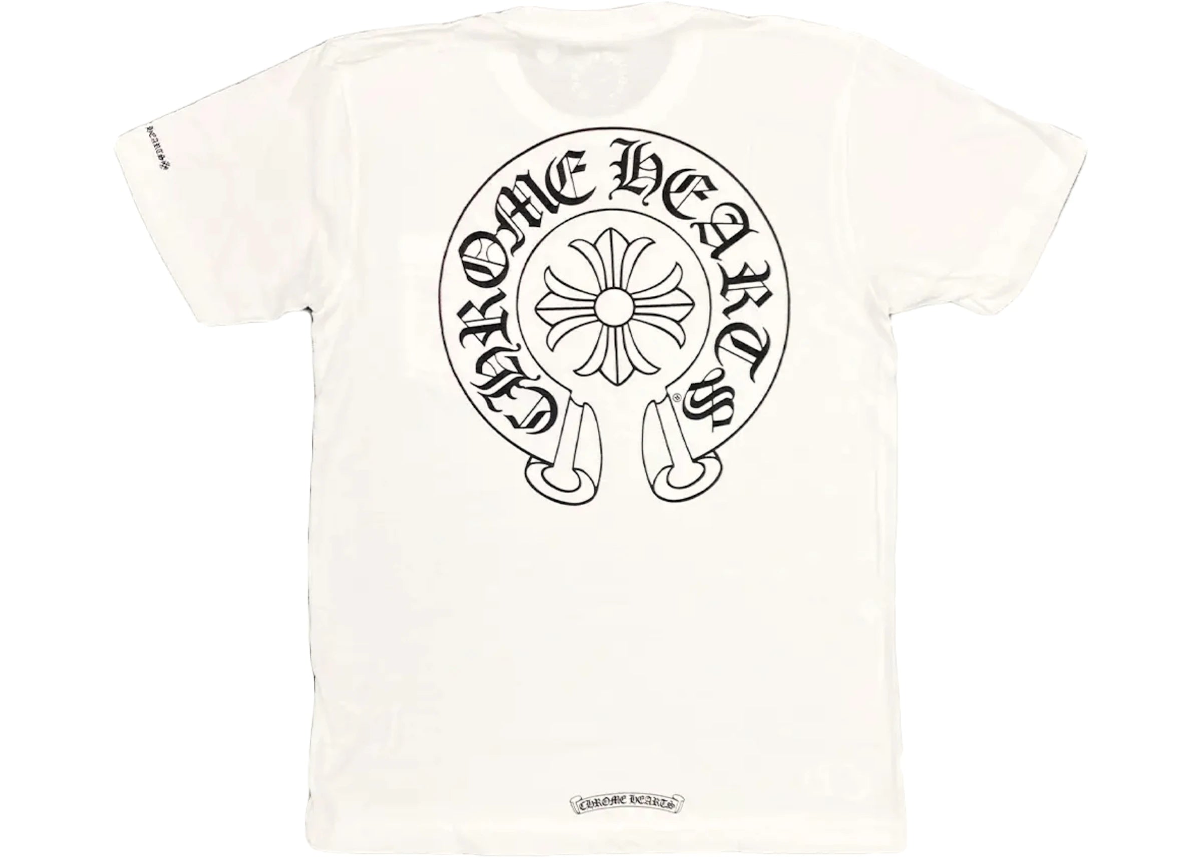 Horseshoe Logo Pocket T-Shirt White