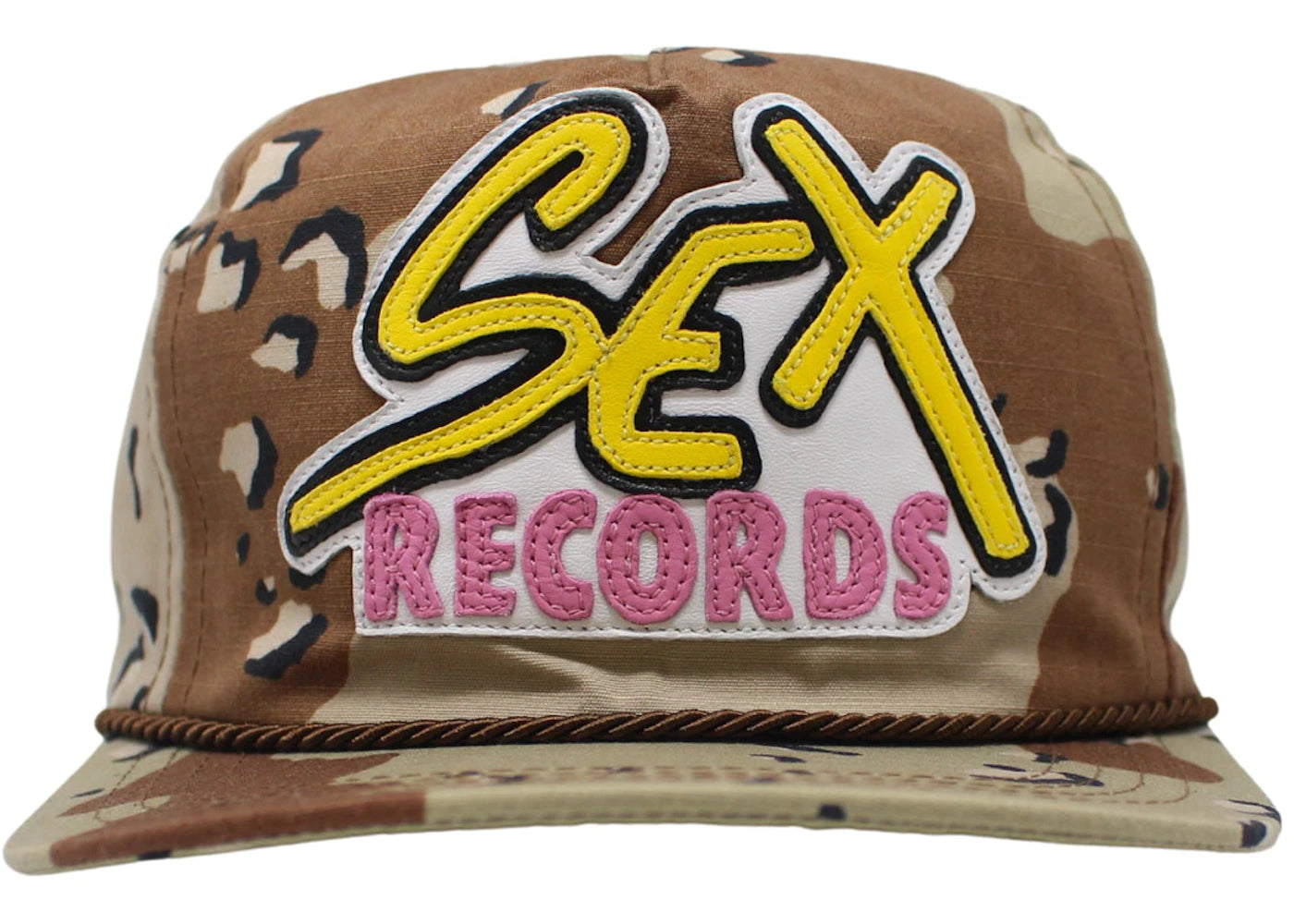 Matty Boy Sex Records 5 Panel Hat Chocolate Chip Camo